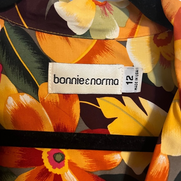 Bonnie & Norma skirt and button up top set size 12 - Picture 7 of 11